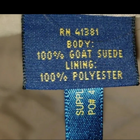 POLO RALPH LAUREN Womens Beige Suede Asymmetric Belted Biker Moto Jacket Sz 10 - Picture 8 of 16